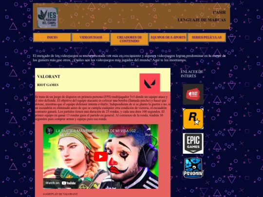 videojuegos screenshot