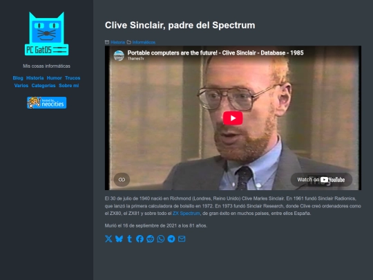 clive-sinclair-padre-del-spectrum screenshot