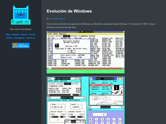 evolucion-de-windows screenshot
