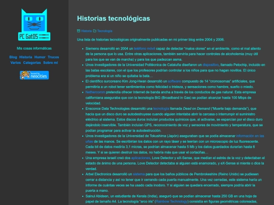 historias-tecnologicas screenshot