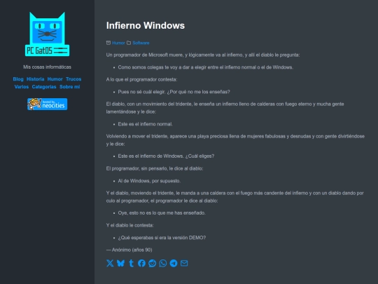 infierno-windows screenshot