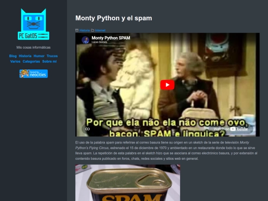monty-python-y-el-spam screenshot