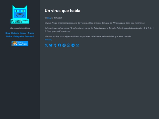 un-virus-que-habla screenshot