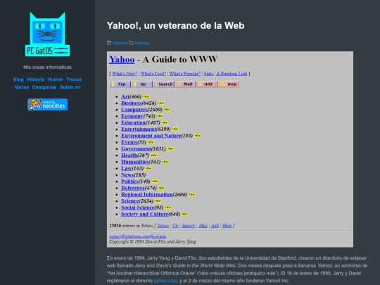 yahoo-un-veterano-de-la-web screenshot