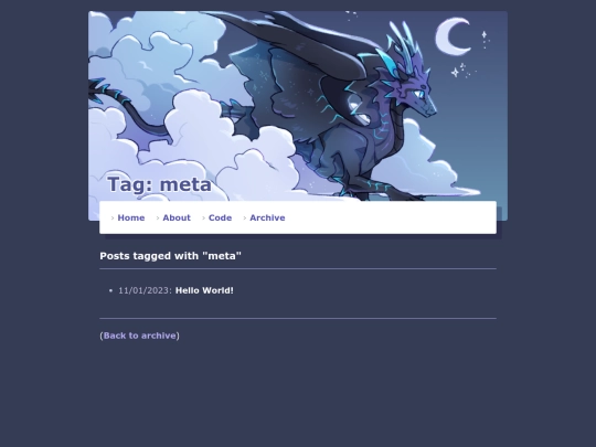 archive/tag/meta screenshot