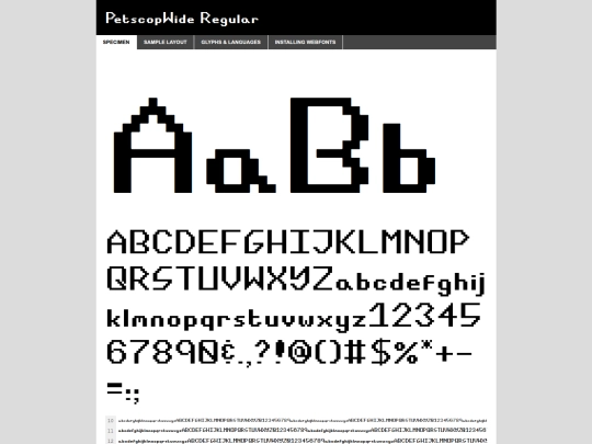 webfontkit-20250828-003308/petscopwide-demo screenshot