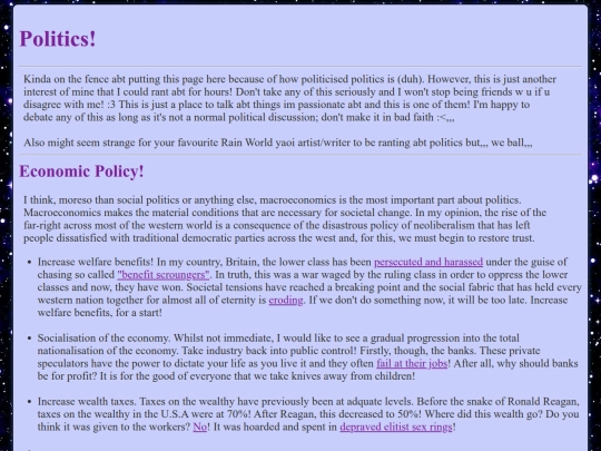 politics screenshot