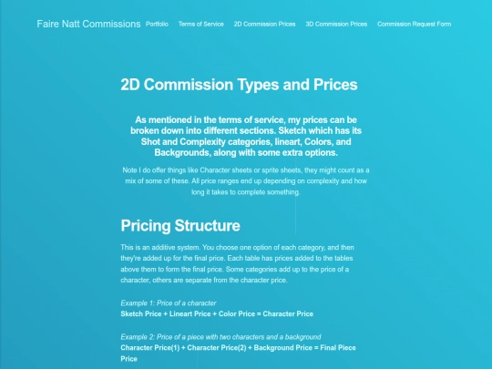 2d-commission-types-and-prices screenshot