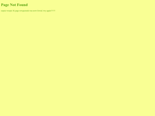 not_found screenshot