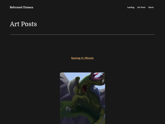 art-posts screenshot