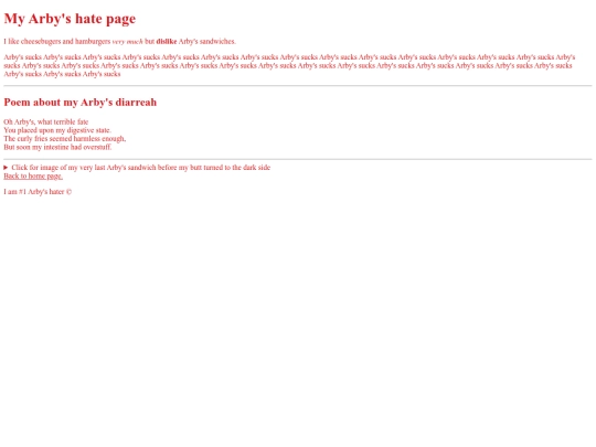 Arbyshate screenshot
