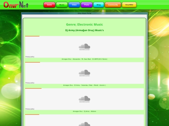 music screenshot