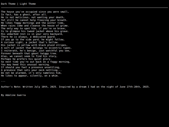 text/poetry/yellow_tweed_jacket screenshot