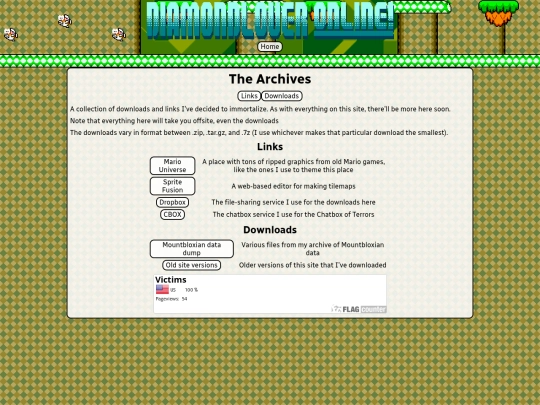 archive screenshot