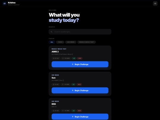 indext screenshot