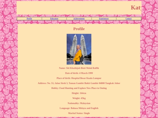 profile screenshot