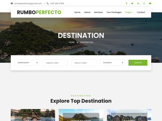 destination screenshot