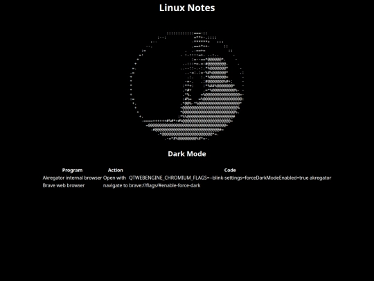 linux-notes screenshot