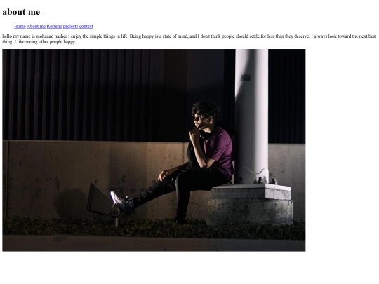portfolio/about screenshot