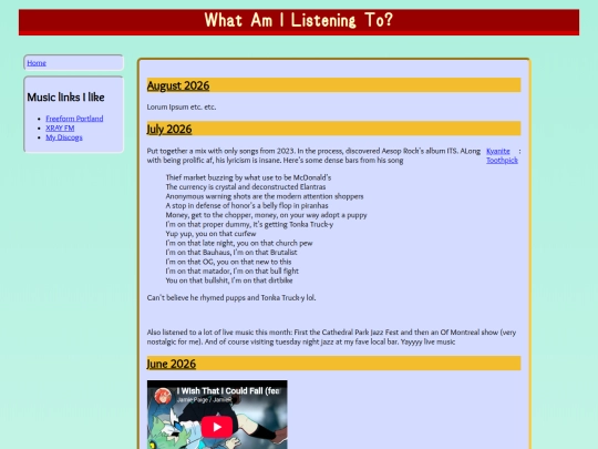 music screenshot