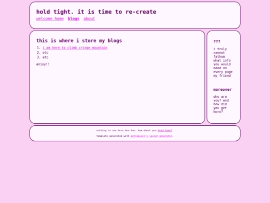 blogs screenshot