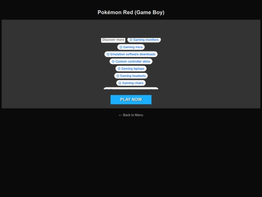 pokemonred screenshot