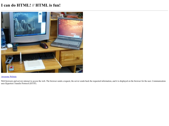 JFusaro_4_BasicHTMLReview screenshot
