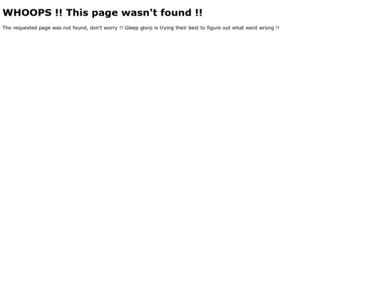 not_found screenshot