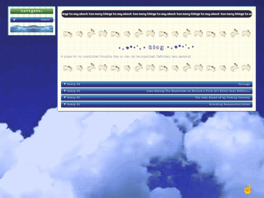 blog screenshot