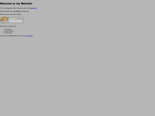 test screenshot