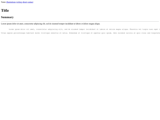writing/test screenshot
