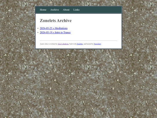 archive screenshot