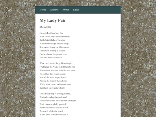 posts/2026-07-09-My-Lady-Fair screenshot
