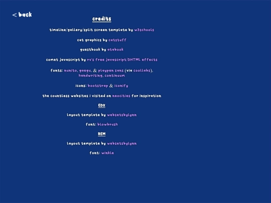 credits screenshot