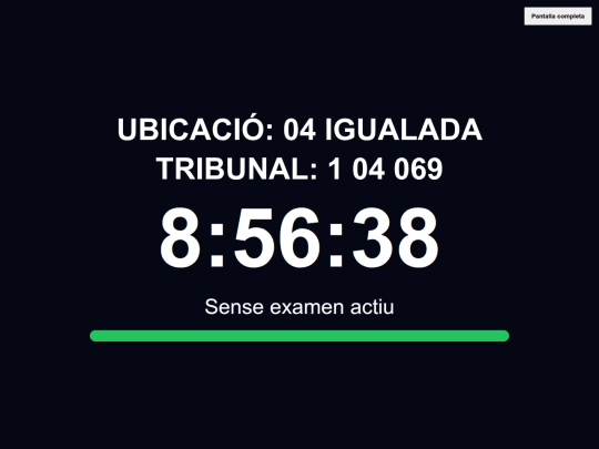 examen screenshot