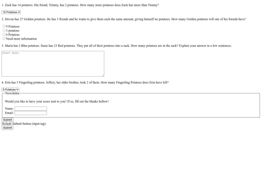 test screenshot