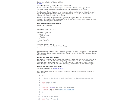 shakeTree screenshot
