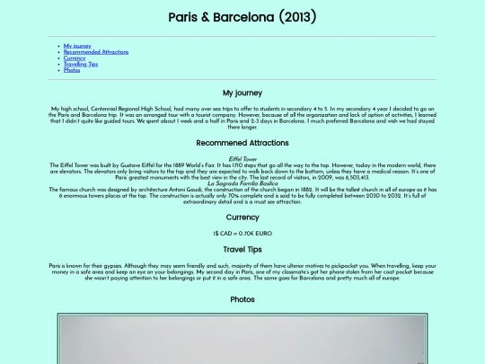 trip-pages/paris-barcelona screenshot