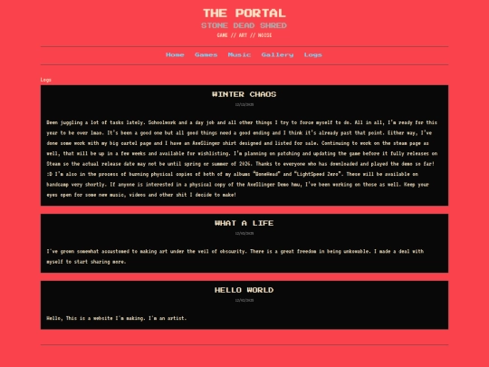 logs screenshot