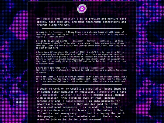 pages/directory/webmasterpages/aboutme screenshot