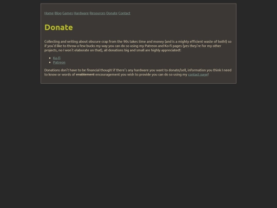 donate screenshot