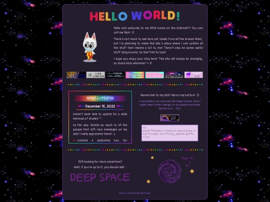 tinyspace/home screenshot