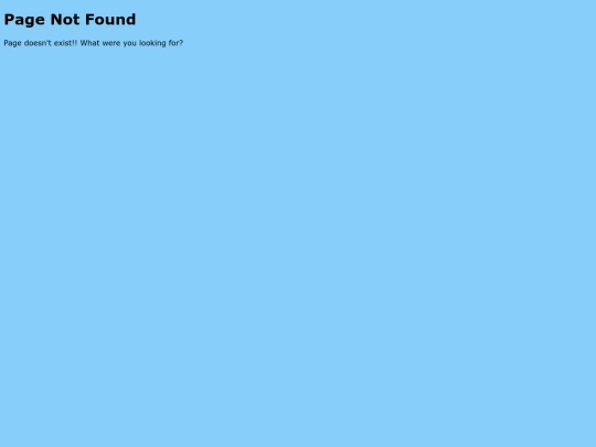 not_found screenshot