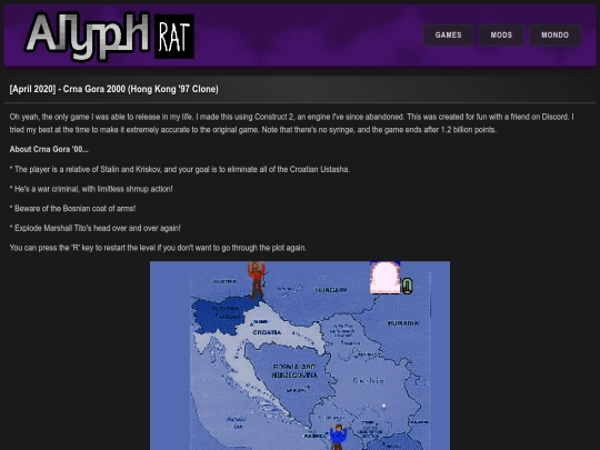 games screenshot