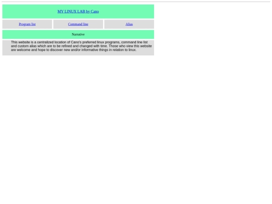 index screenshot