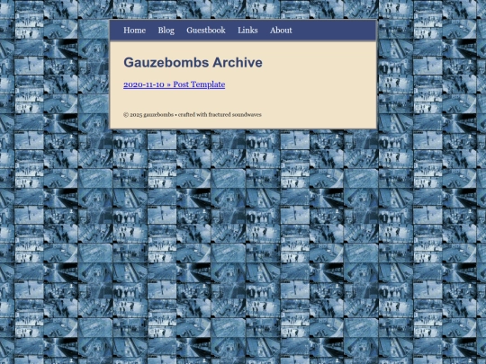 blog screenshot