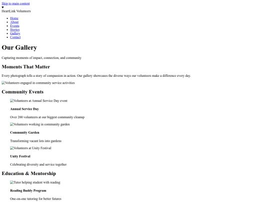 LexingVolunteerWebsite/gallery screenshot