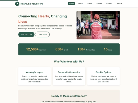 LexingVolunteerWebsite screenshot