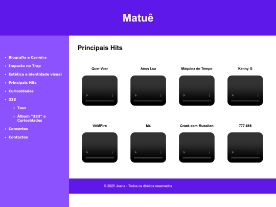 Concertos screenshot