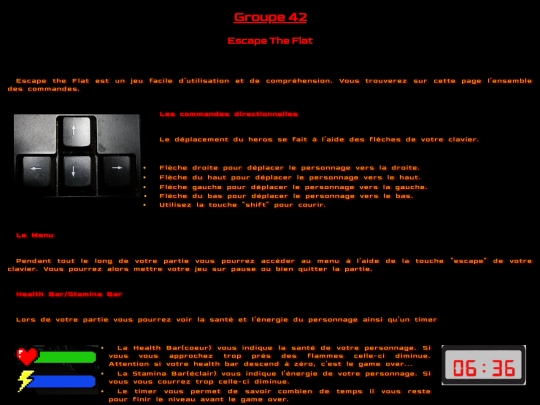 CommandesMenu screenshot
